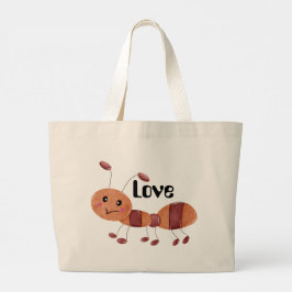 Die kleine Ameise ist eine kleine Tasche Liebe.