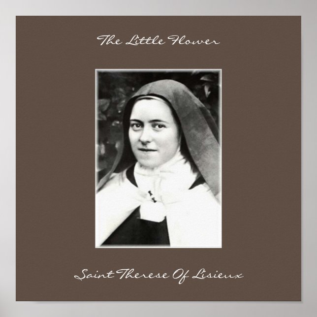 DIE KLEINE BLUME HIELT VON LISIEUX POSTER (Vorne)