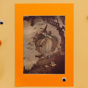 Die kleine Hexe Karte