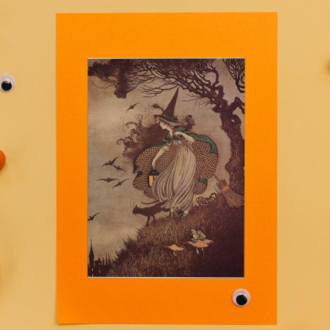 Die kleine Hexe Karte (Von Creator hochgeladen)