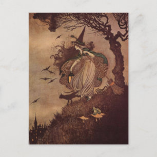 Die kleine Hexe Postkarte