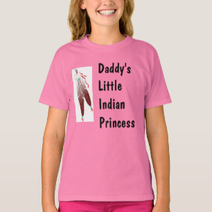 Die kleine indische Prinzessin Tshirt des Vatis