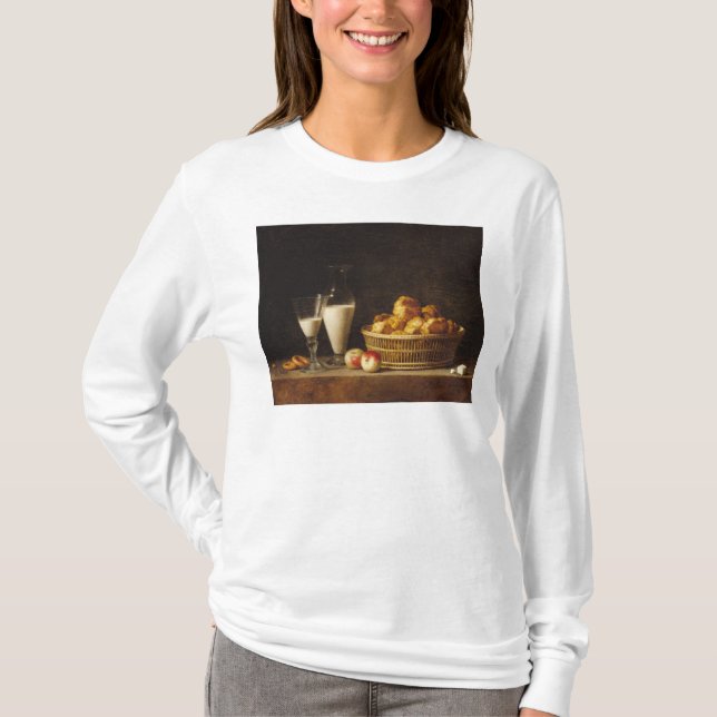 Die kleine Kollation oder der Carafe von Orgeat T-Shirt (Vorderseite)