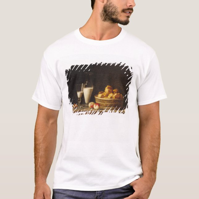 Die kleine Kollation oder der Carafe von Orgeat T-Shirt (Vorderseite)