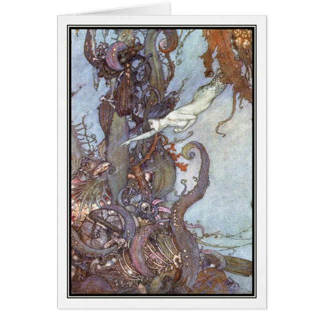 Die kleine Meerjungfrau durch Edmund Dulac (Vorne)