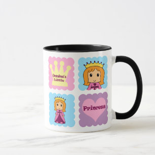 Die kleine Prinzessin der Großmutter Tasse