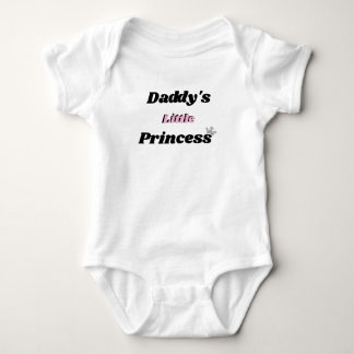 Die kleine Prinzessin des Vatis Baby Strampler