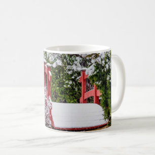 Die kleine rote Brücke Kaffeetasse