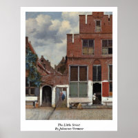 Die kleine Straße von Johannes Vermeer