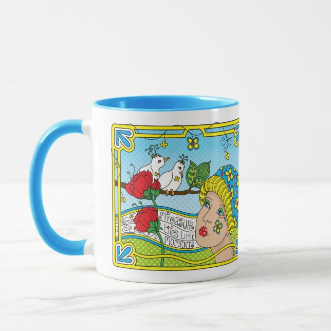 Die kleinen Momente des Schatzlebens_ Tasse (Links)