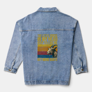 Die kleinen Stimmen in meinem Kopf Behielt mir zu Jeansjacke