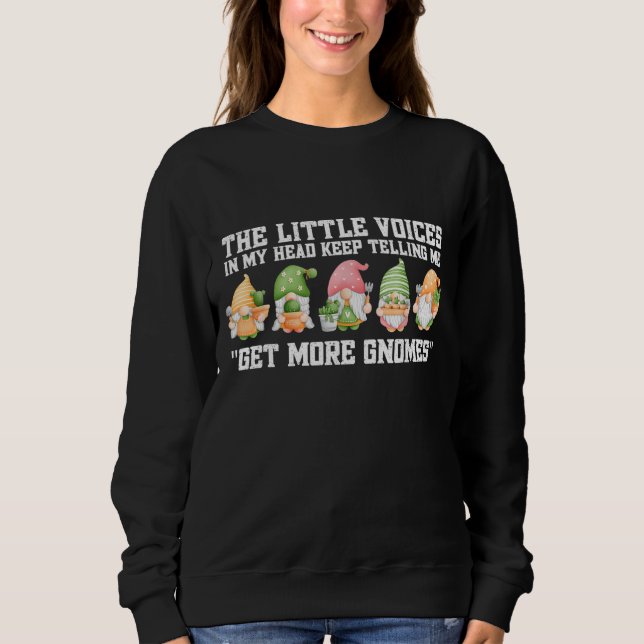 Die kleinen Stimmen in meinem Kopf Behielt mir zu  Sweatshirt (Vorderseite)