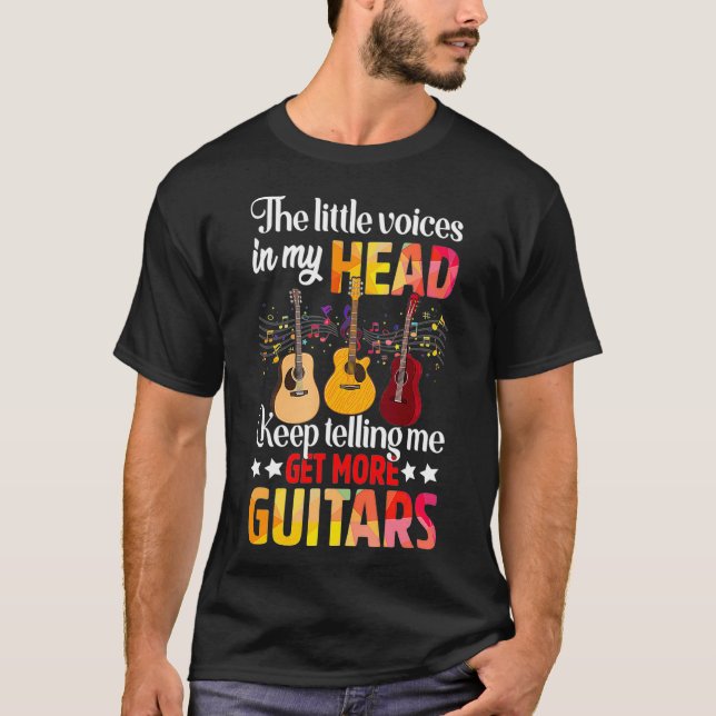 Die kleinen Stimmen in meinem Kopf bekommen mehr G T-Shirt (Vorderseite)