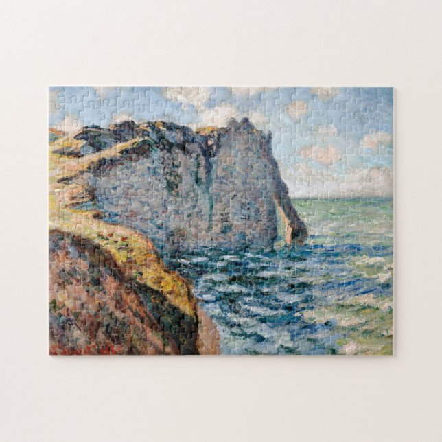 Die Klippe vom Aval, Monet (Horizontal)