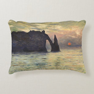 Die Klippe von Etretat, Sonnenuntergang von Claude Dekokissen
