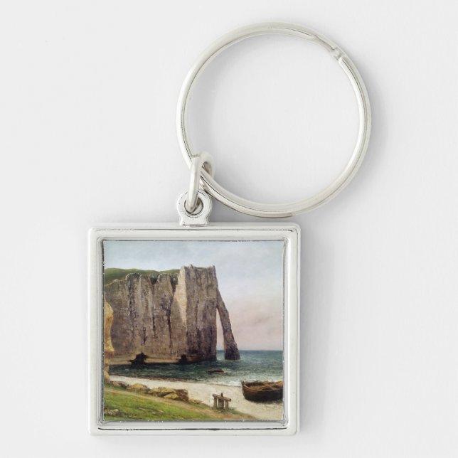 Die Klippen bei Etretat, 1869 Schlüsselanhänger (Vorne)