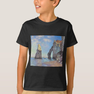 Die Klippen bei Etretat - Claude Monet T-Shirt