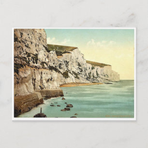 Die Klippen, Dover, England klassisches Photochrom Postkarte