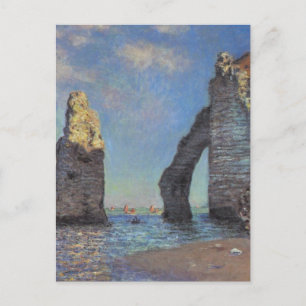 Die Klippen von Etretat Postkarte