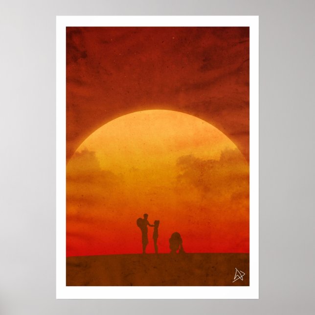 Die Klonkriege Minimalist Poster (Vorne)