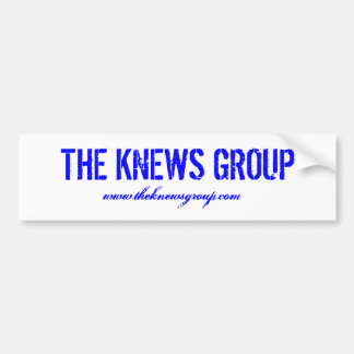 "Die Knews Gruppen-" Autoaufkleber
