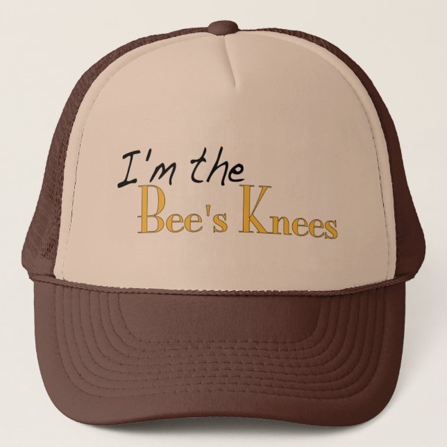 Die Knie der Bienen Truckerkappe (Vorderseite)