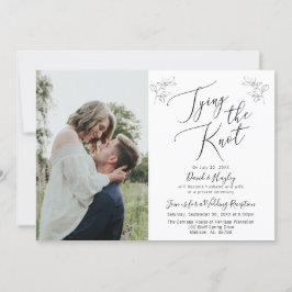 Die KNOT-Hochzeitsempfehlung binden Einladung