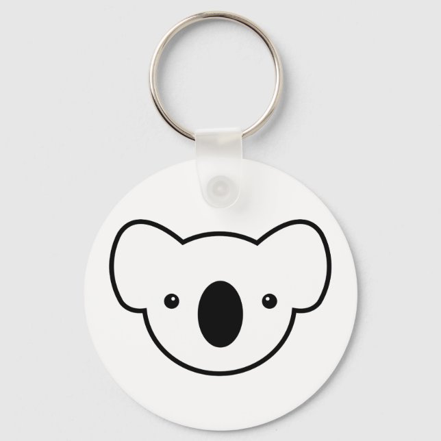 Die Koala Schlüsselanhänger (Vorderseite)