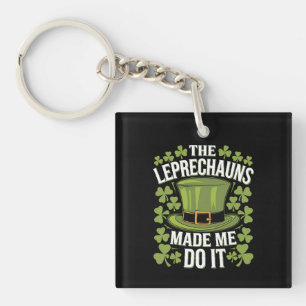 Die Kobolde haben mich dazu gebracht St. Patrick's Schlüsselanhänger