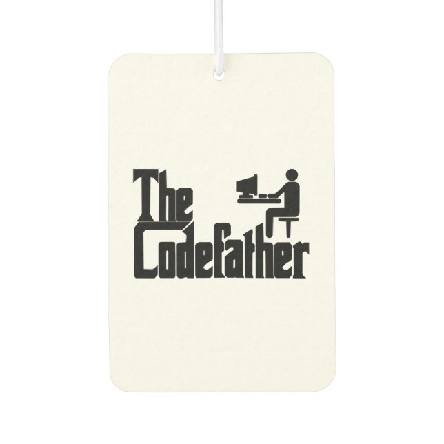 Die Kodefather Autolufterfrischer (Vorderseite)