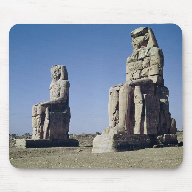 Die Kolosse von Memnon, Statuen von Amenhotep Mousepad (Vorne)