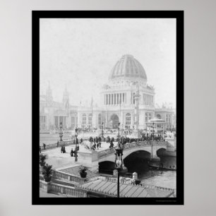 Die kolumbianische Ausstellung der Welt in Chicago Poster