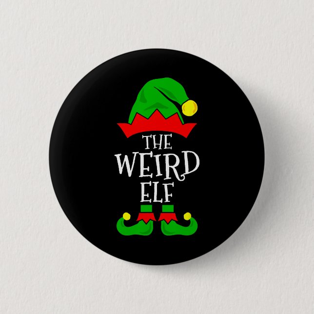 Die komische Elf Funny Matching Family Group Chris Button (Vorderseite)