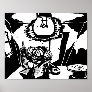 Die kommunistische Ecke Noir Poster