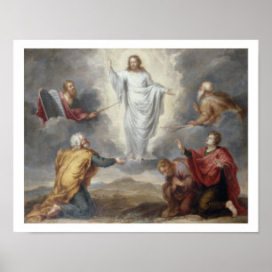 Die Konfiguration (Öl auf Kupfer) Poster