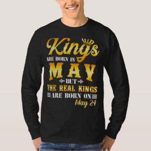 Die Könige sind im Mai Geboren, die wirklichen Kön T-Shirt