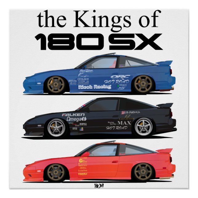 Die Könige von 180SX Poster (Vorderseite)