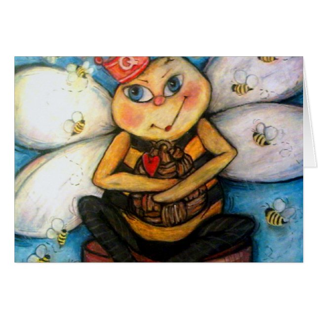 Die Königin "B" des Bienenstocks (Vorderseite (Horizontal))