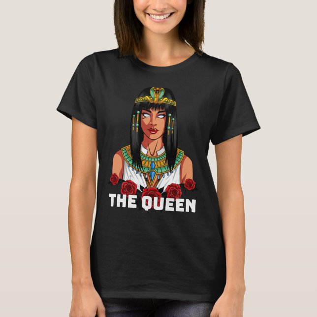 Die Königin Cleopatra T-Shirt (Vorderseite)