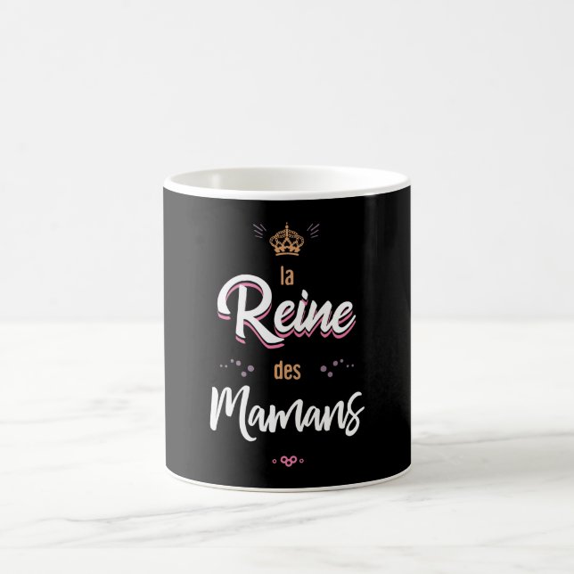 Die Königin der Mamas Kaffeetasse (Mittel)