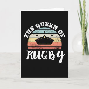 Die Königin der Muttertagsgeschenke von Rugby Karte