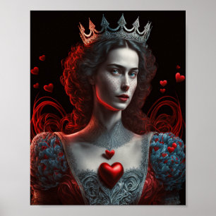 Die Königin des Herzens, Poster