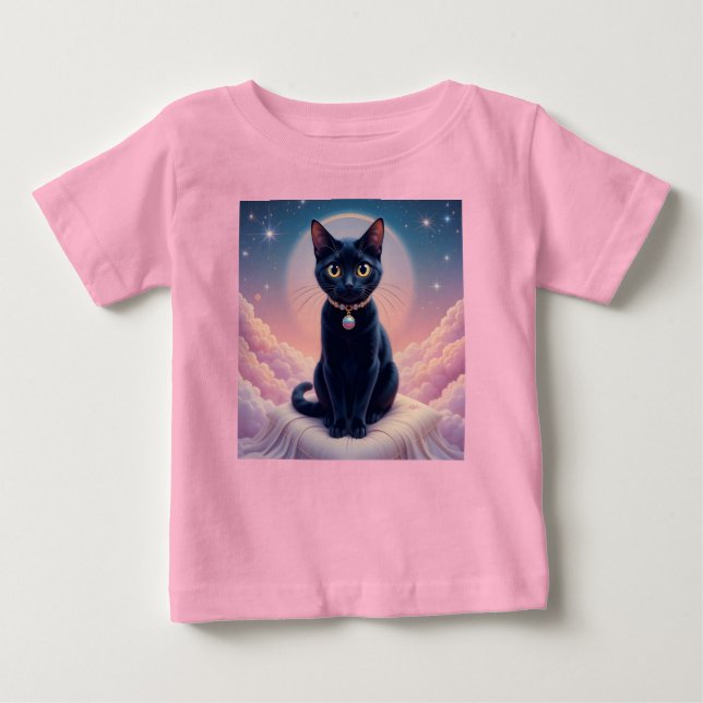Die Königin des Schwarzen Katapults Baby T-shirt (Vorderseite)