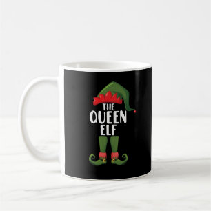Die Königin-Elfe passende Familien-Weihnachten Fra Kaffeetasse