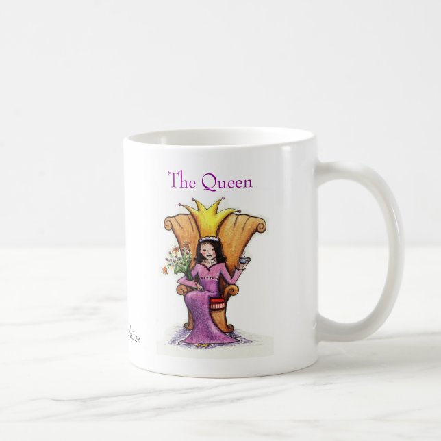 Die Königin Kaffeetasse (Rechts)