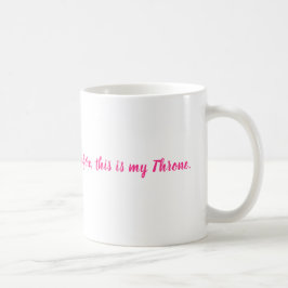 Die Königin-Tasse der Frauen Kaffeetasse