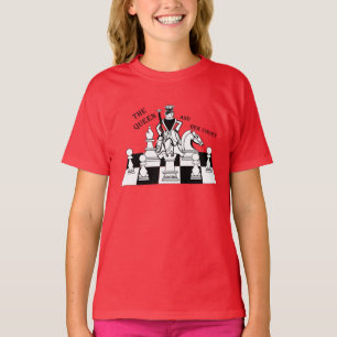 Die Königin und ihr Gericht, Mädchen-Jugend-T - T-Shirt