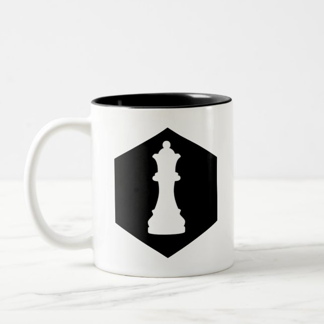 Die Königin Zweifarbige Tasse (Links)