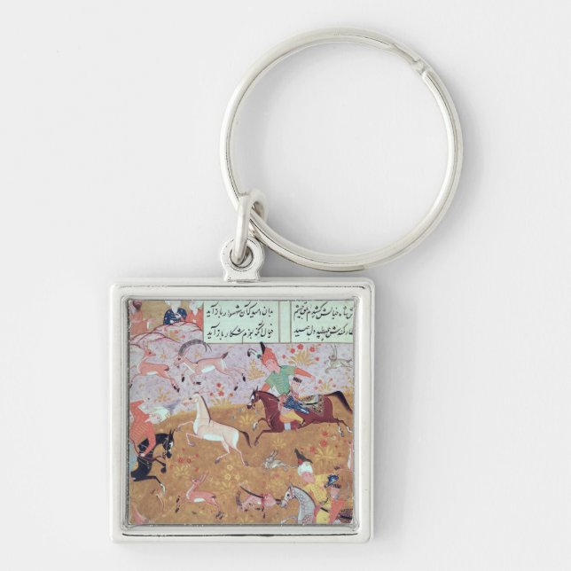 Die königliche Jagd Schlüsselanhänger (Vorne)