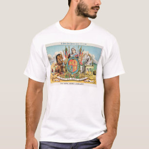 Die königlichen Arme glücklich T-Shirt